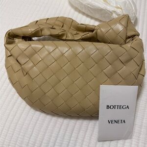 Bottega Veneta - Jodie Hobo Intrecciato Nappa Mini (Neutral)